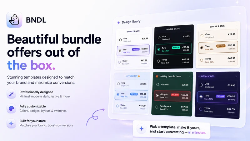 BNDL ‑ AOV Bundles
