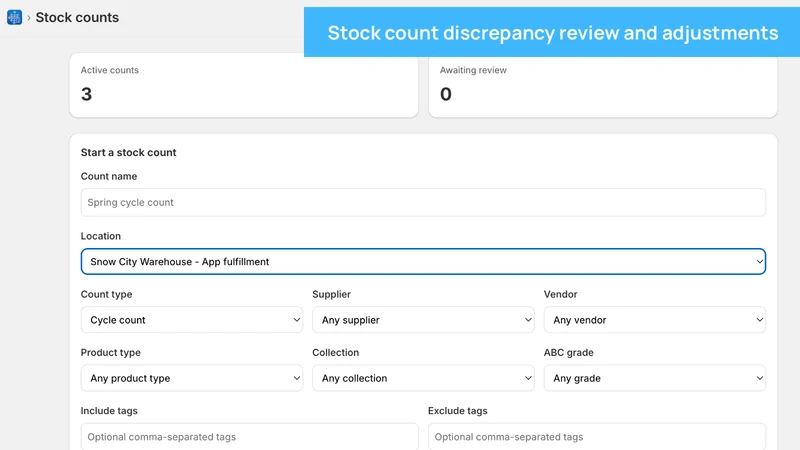 BackstockOps