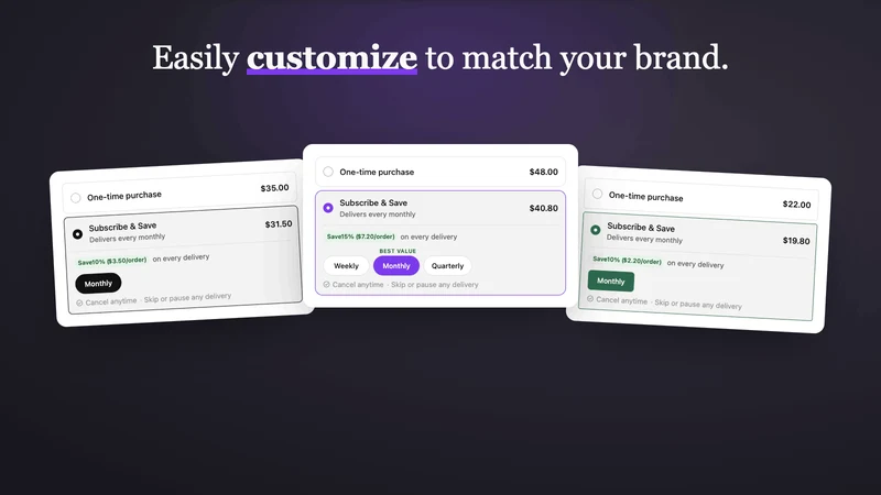 Amoni Subscriptions