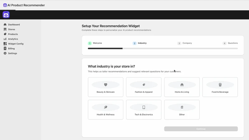 AI Product Recommender