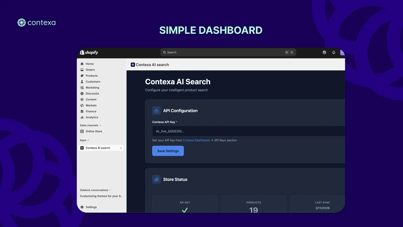 Contexa AI Search & Analytics