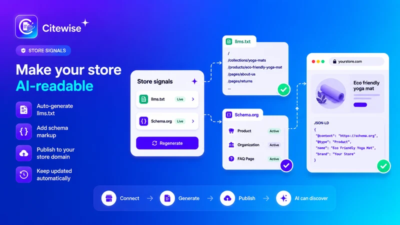 Citewise: AI Visibility & GEO