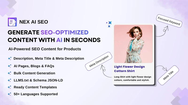 Nex AI SEO Product Description