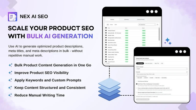 Nex AI SEO Product Description
