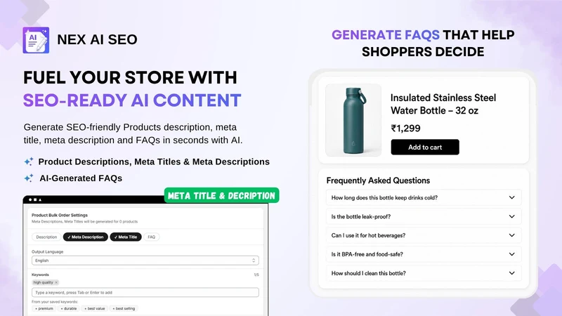 Nex AI SEO Product Description