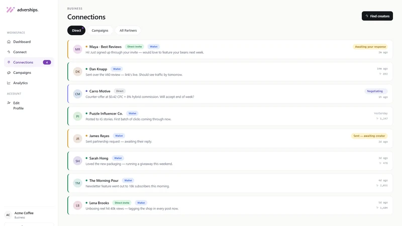 Adverships Affiliate Network