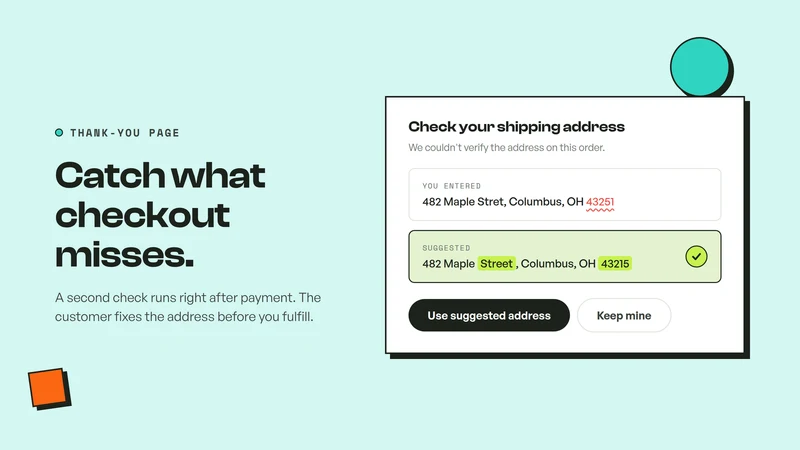 Address Verifier: Validation