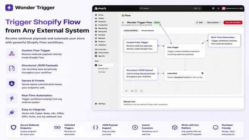Wonder Trigger: API to Flow