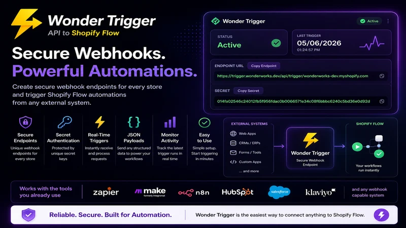 Wonder Trigger: API to Flow
