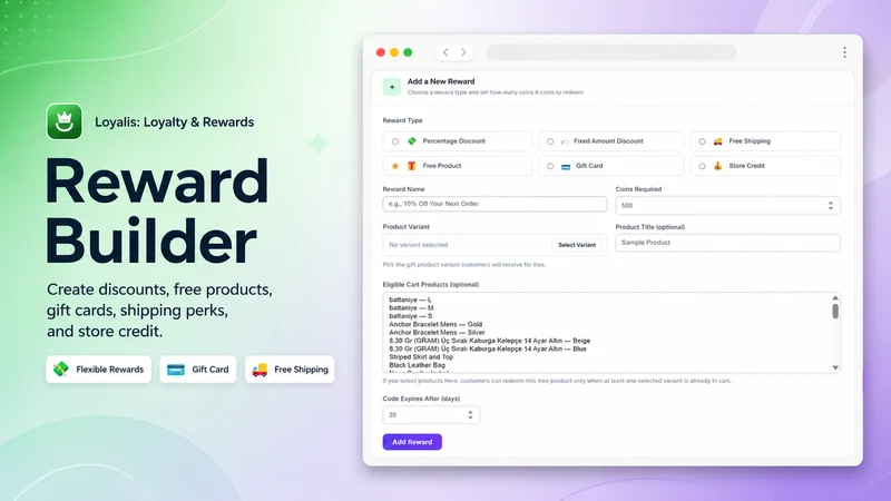 Loyalis ‑ Loyalty & Rewards