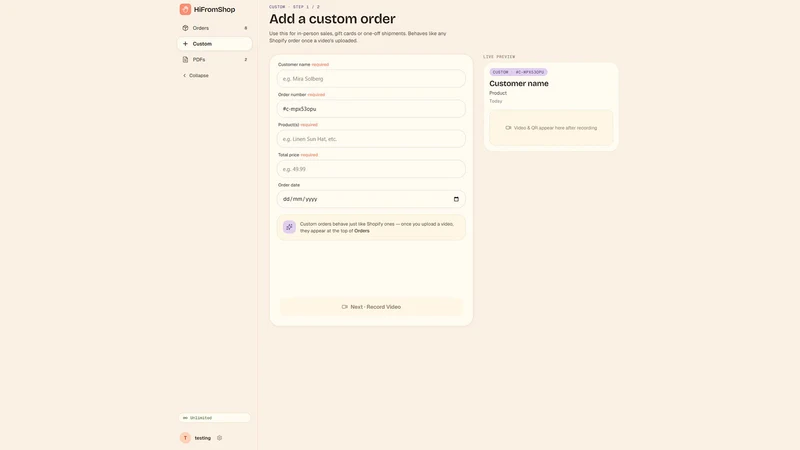 HiFromShop