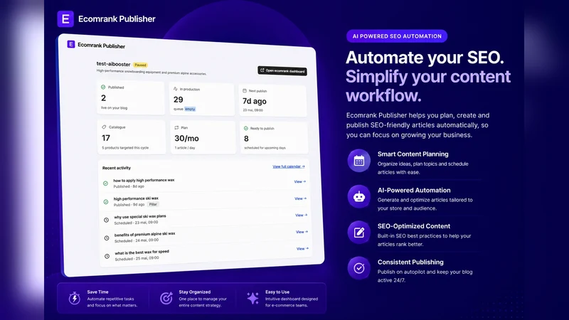 Ecomrank Publisher