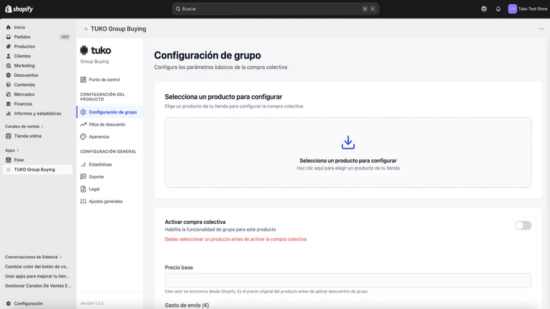 TUKO: Compra en grupo