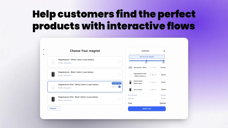 Setify ‑ Product Configurator