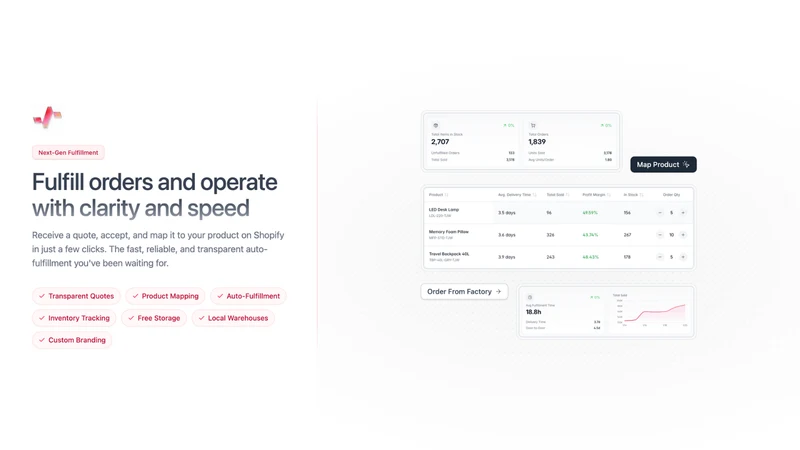 Revoa: Fulfillment & AI Agents