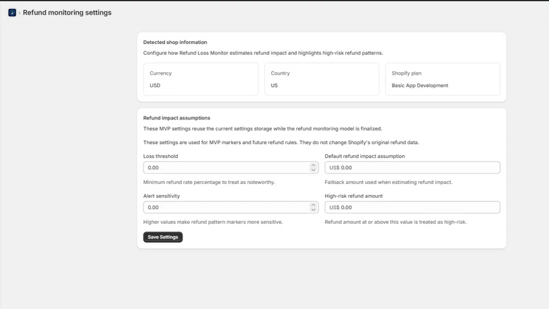 RefundLens: Refund Loss Monito