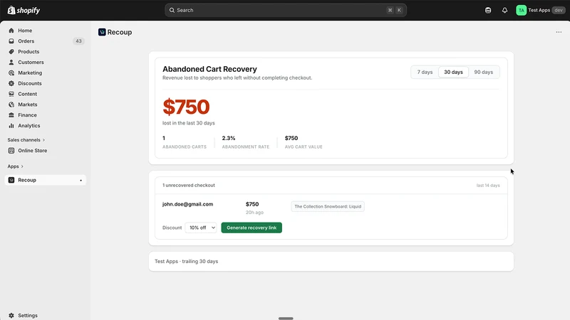 Zobi Revenue Recovery