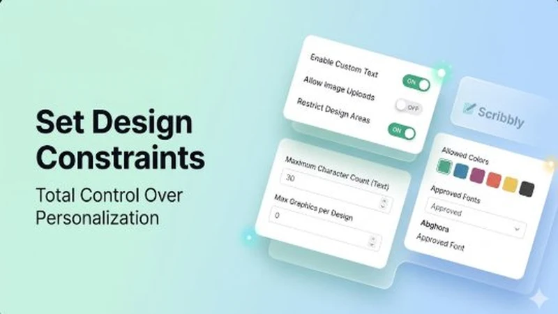 Scribbly : Product Customizer