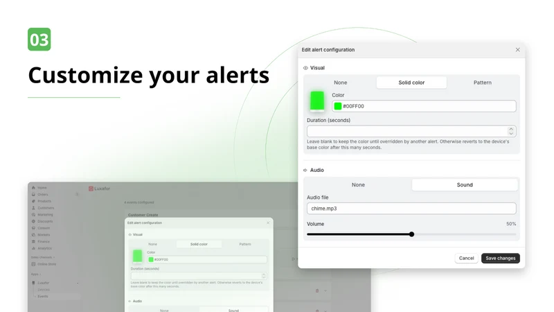 Luxafor: Order alerts