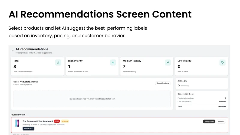 InstaLabel – Product Labels