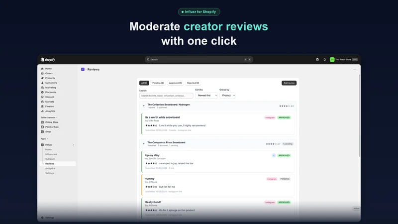 Influxr: Influencer Reviews