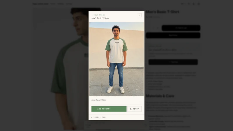 Figur: AI Virtual Try‑On