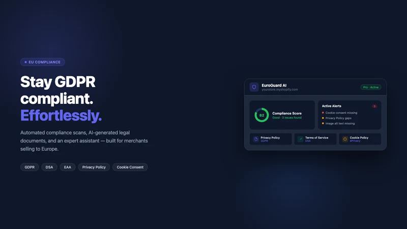 EuroGuard AI – GDPR Compliance
