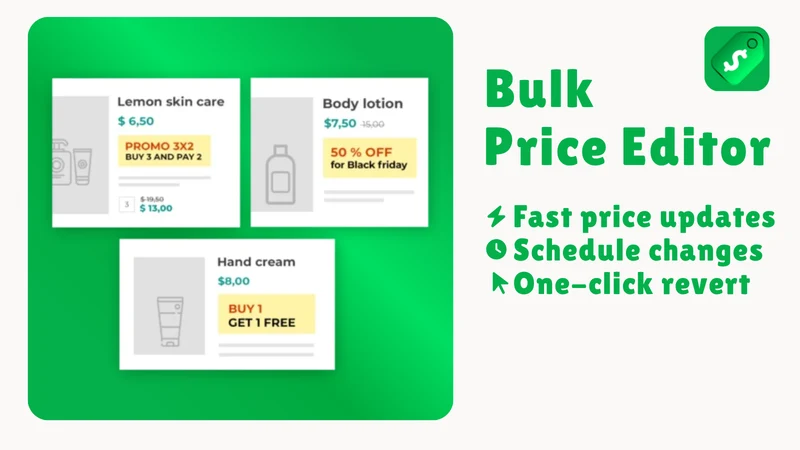 BPE ‑ Bulk Price Editor