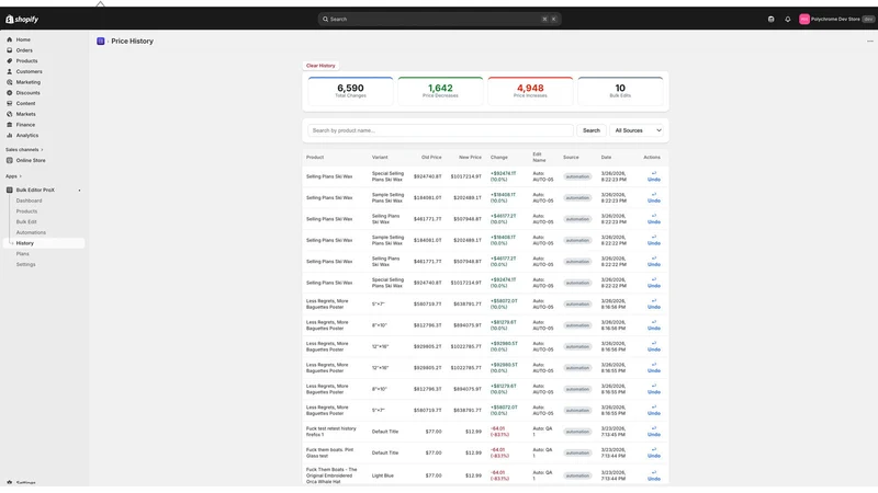 Bulk Product Editor ProX