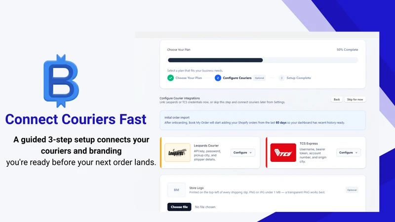 Book My Order – Ship & Track