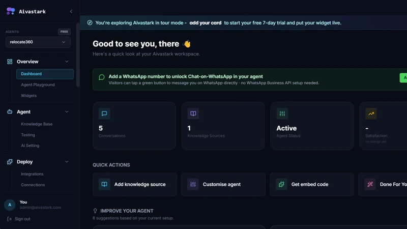 AivaStark ‑ Ai Support Agent