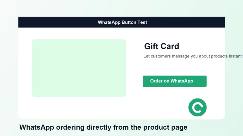 Whatsapp Button l Amisos3D