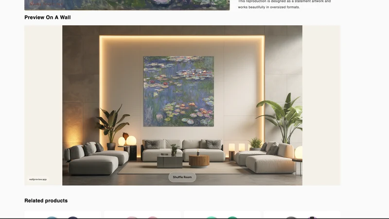WallPreview: Art Mockup Maker