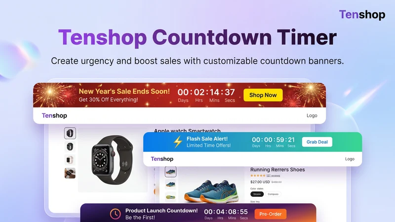 Tenshop Countdown Timer