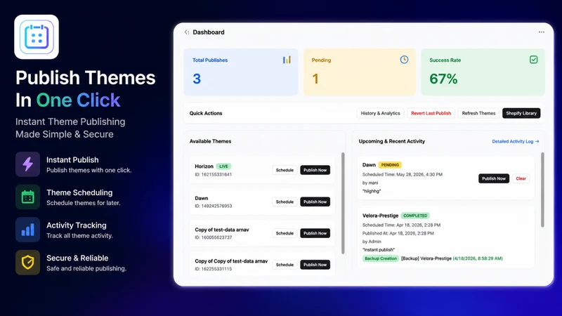 Tvora: Theme Schedule Pro
