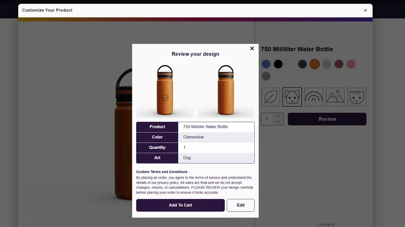 Spectrum Product Customization