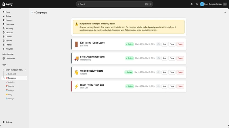Smart Campaign Manager