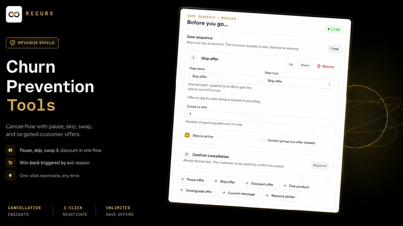 RecurX Subscriptions