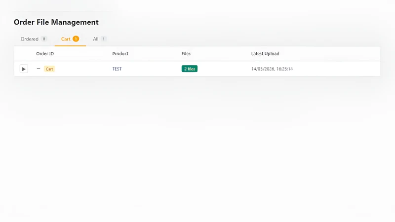 OrderAttach: Upload Artwork
