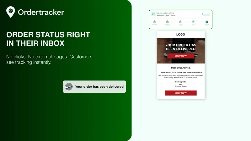 Easy ‑ Order Tracker