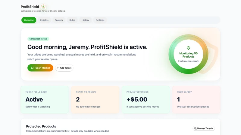 OmMarginshield Price Monitor