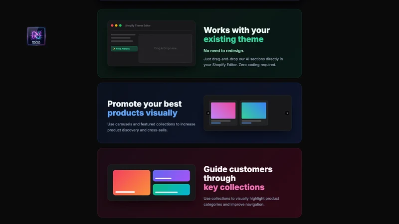 Nova AI Theme Page Builder
