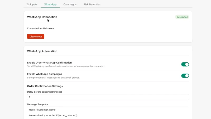 SnipNotes: Snippets & WhatsApp