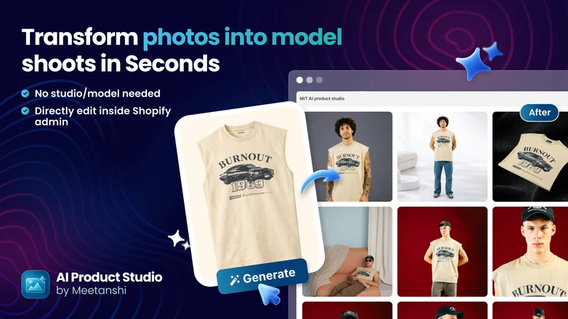Meetanshi AI Product Images