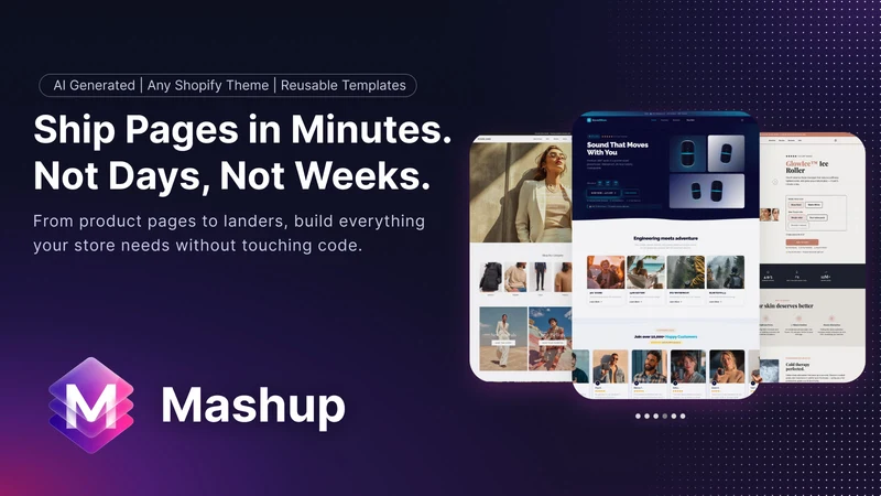 Mashup: AI Page Builder