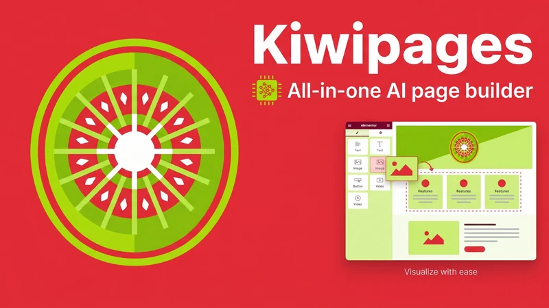Kiwi Pages AI page builder