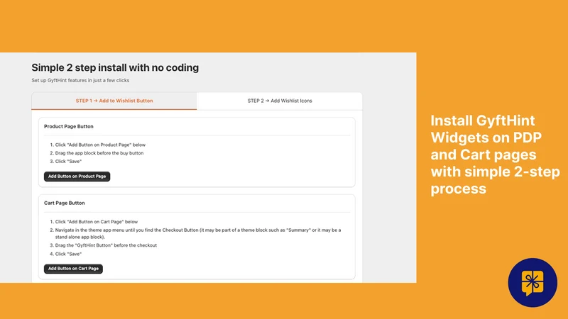 GyftHint Hybrid Wishlist