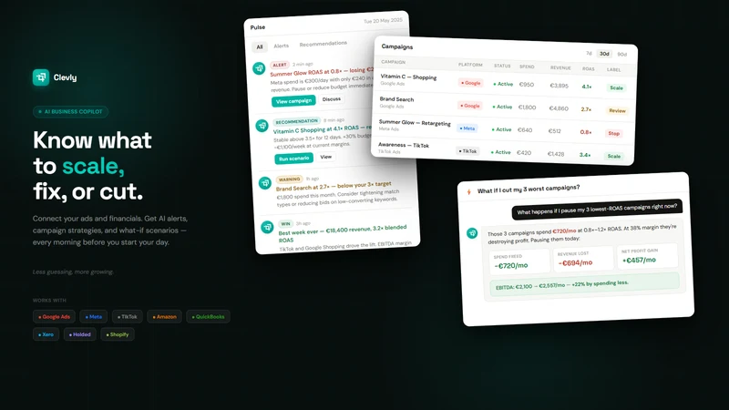 Clevly ‑ AI Business Copilot