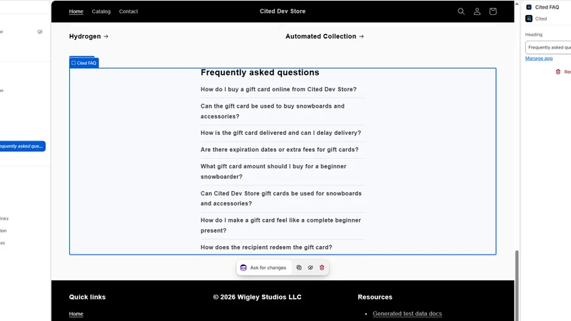 Cited: AI Search Visibility