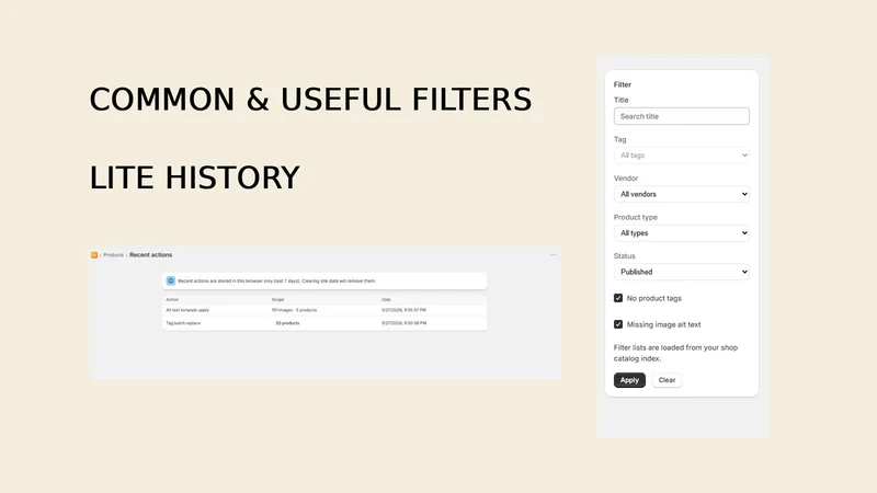 AppSupermarket‑Bulk Editor